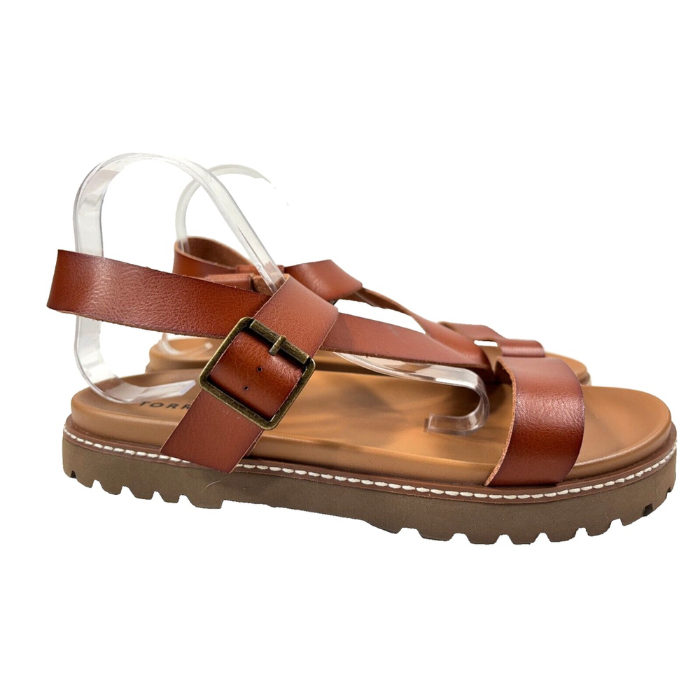 Torrid Brown Strappy Sandals